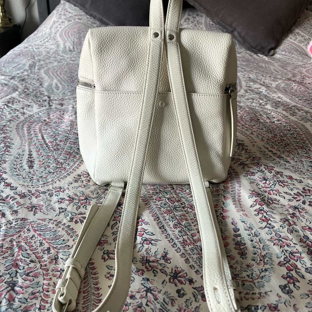 KARA White Mini Backpack - Picture 8 of 16